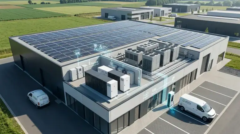 VRF-systeem in een kantoorpand in Limburg